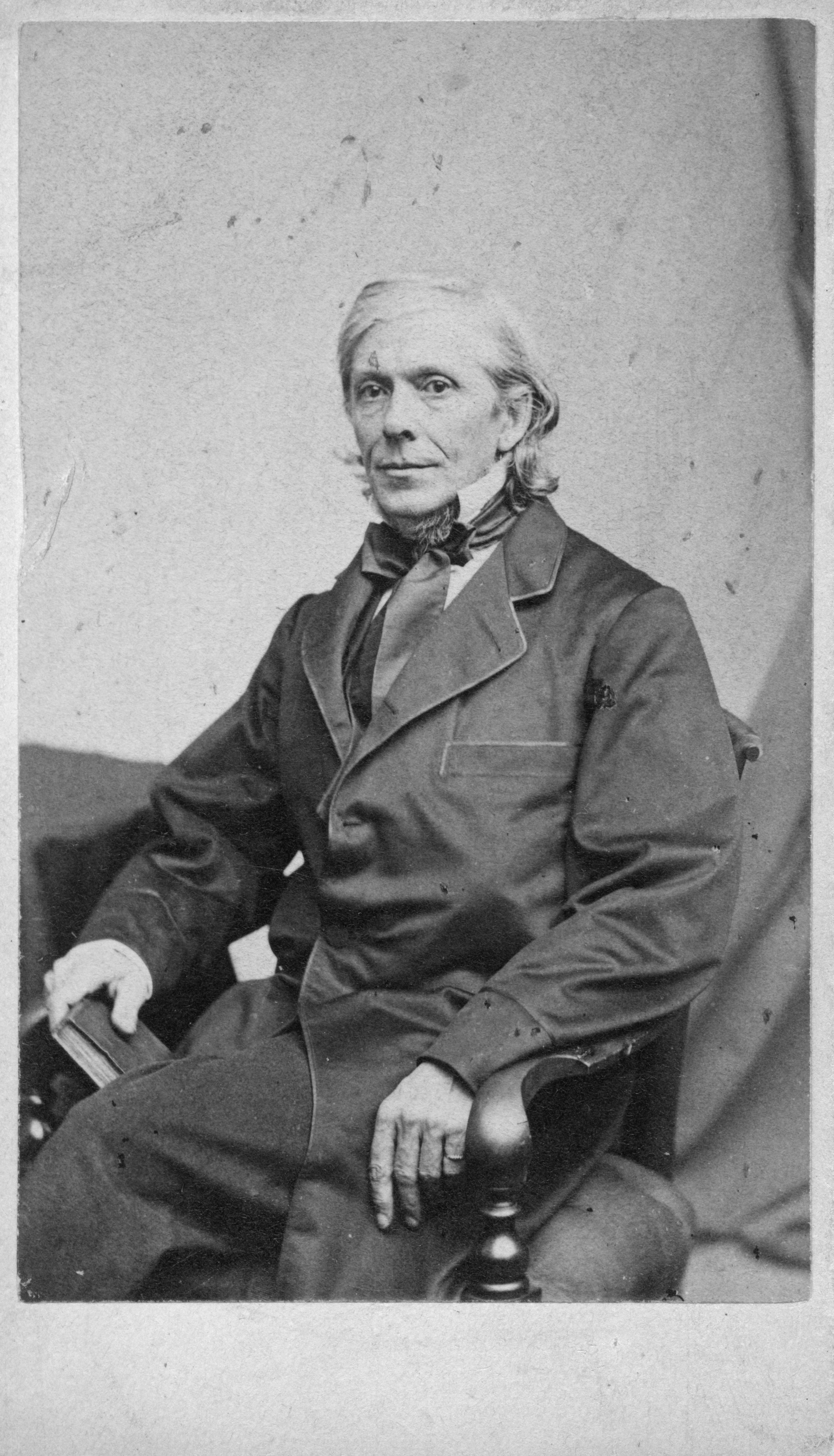 Black and white photo of William Greenleaf Eliot